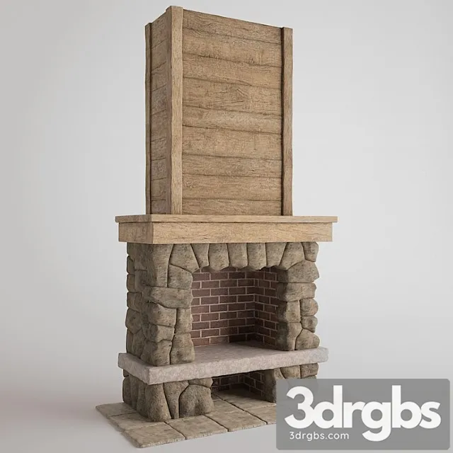 Fireplace fireplace 3D Model Download
