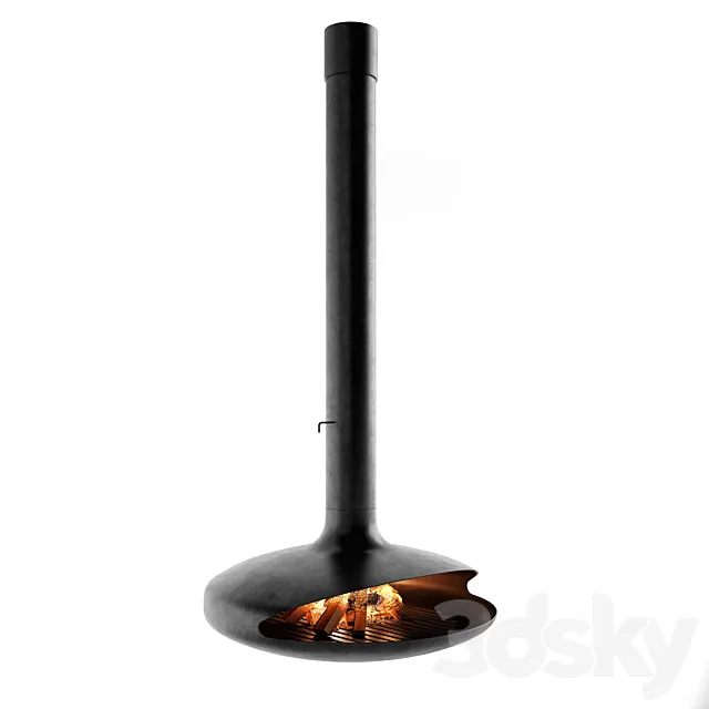 Fireplace Focus GyroFocus 3D Model