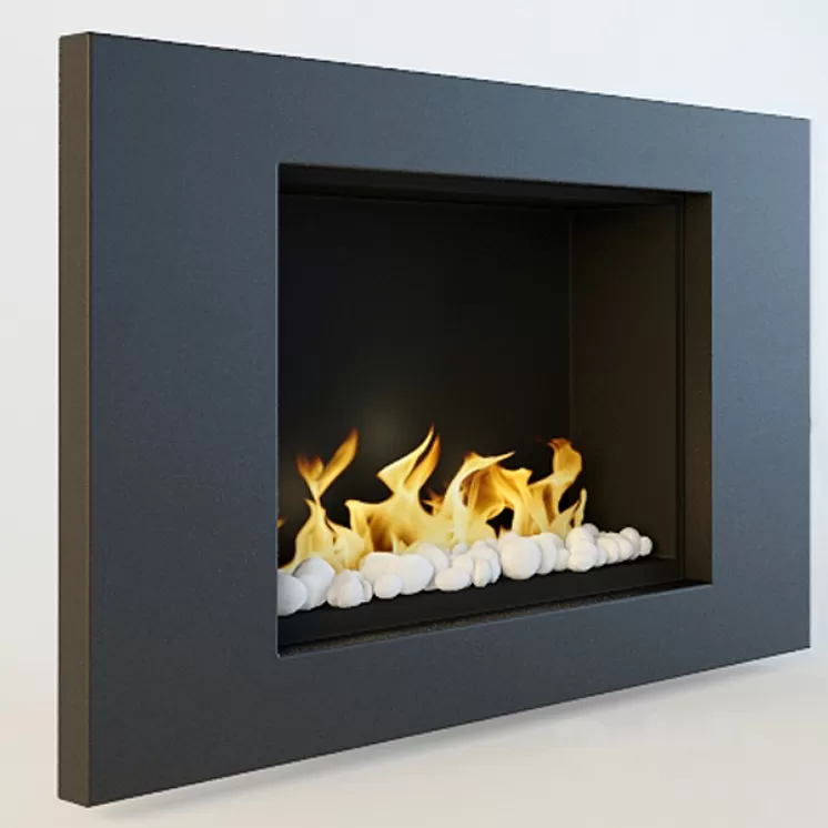 Fireplace Goya 3D Model