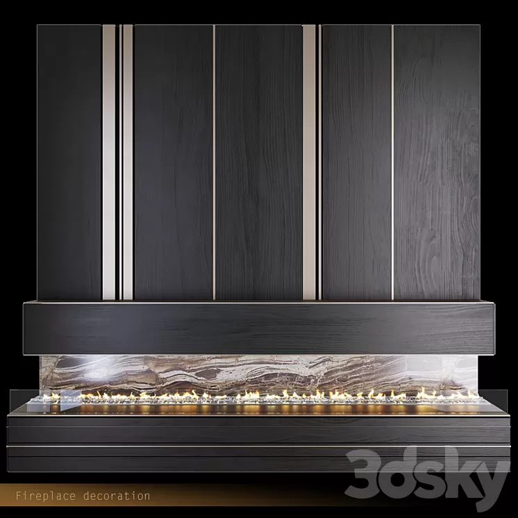 Fireplace – KAM14 3D Model