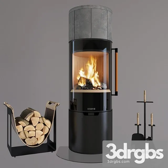 Fireplace keddy k900t 3D Model Download