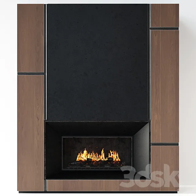 Fireplace modern 66 Free Download