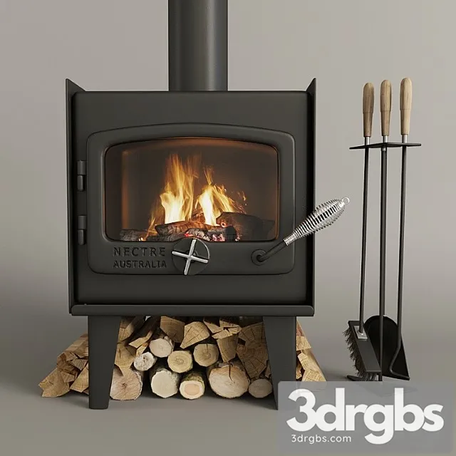 Fireplace nectre 3D Model Download