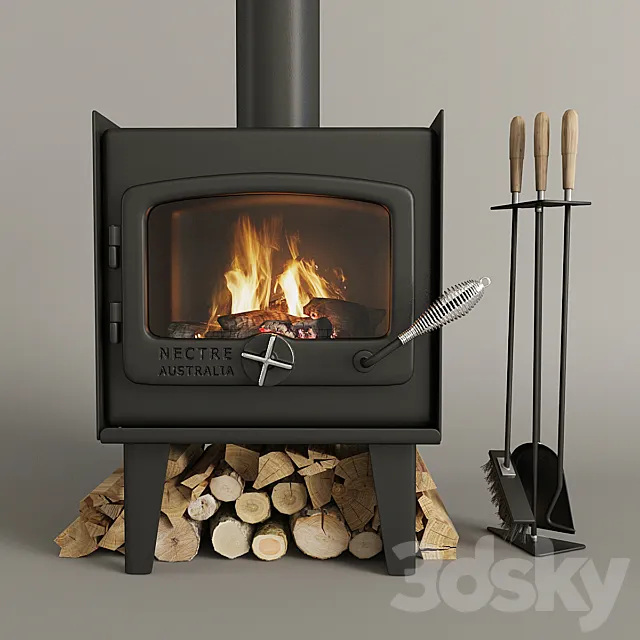 Fireplace nectre 3DModel