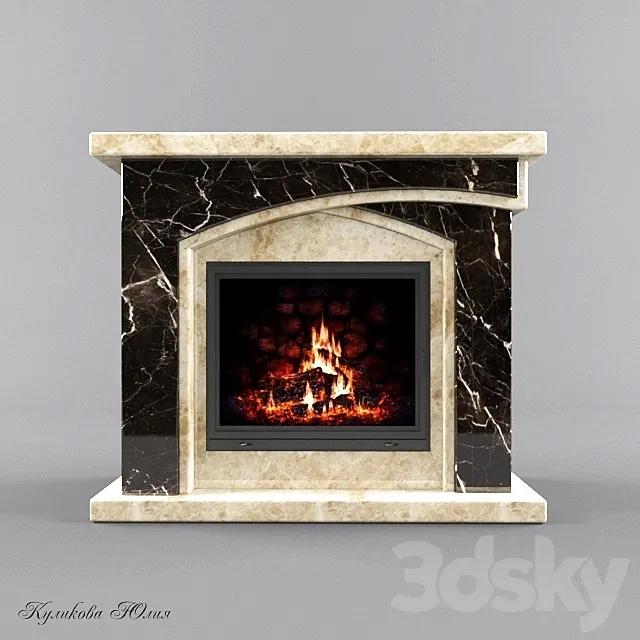 Fireplace No. 13_2 3D Model
