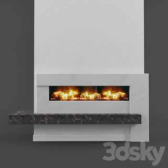 Fireplace No. 53 3DModel