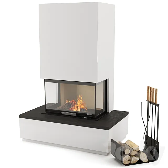 fireplace nordpeis 3D Model