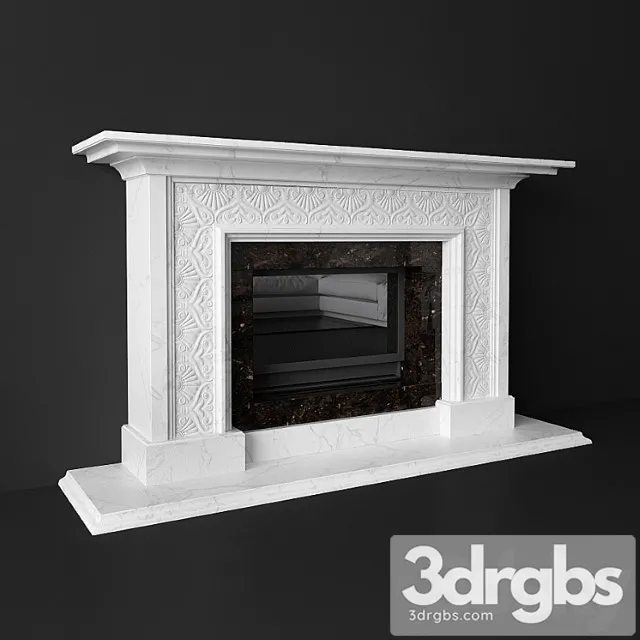 Fireplace portal 3D Model Download
