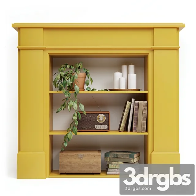 Fireplace Rack Palermo 2 3D Model Download