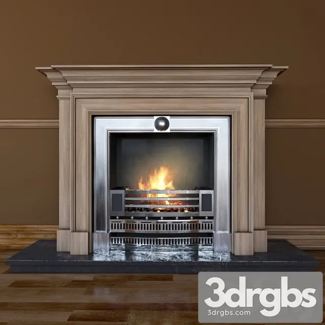 Fireplace Stovach Kensington 3D Model Download