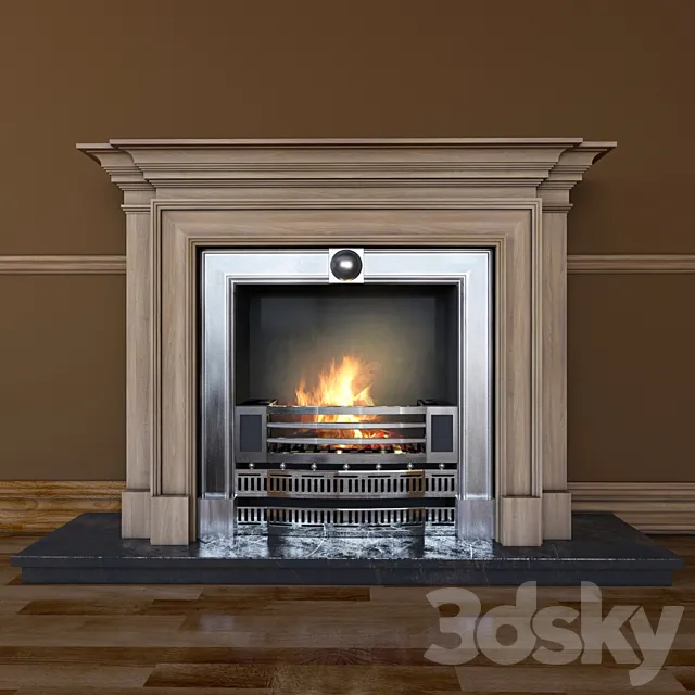 Fireplace Stovax – KENSINGTON 3DModel