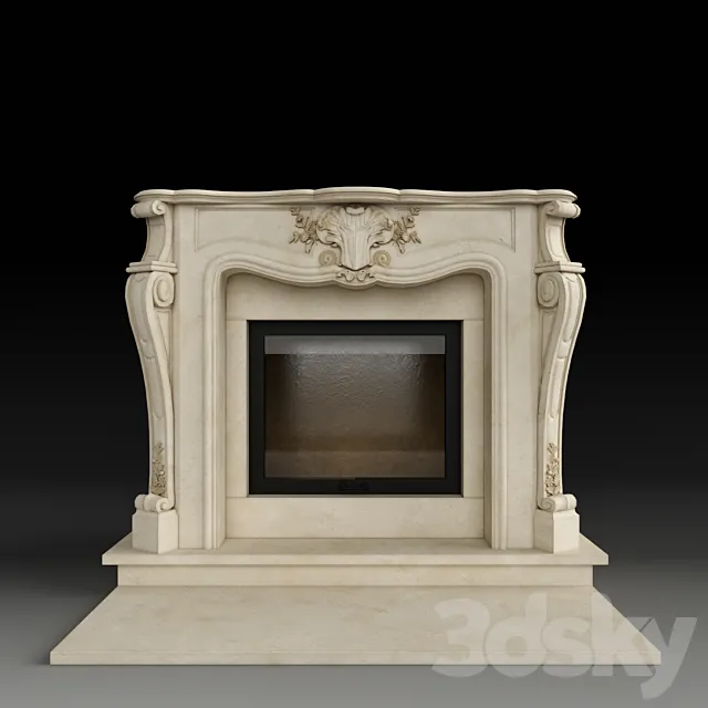 Fireplace Tinos. 3DModel