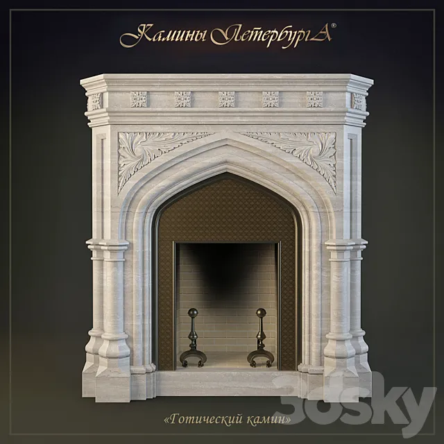 Fireplace workshop “Fireplaces of St. Petersburg” 3D Model