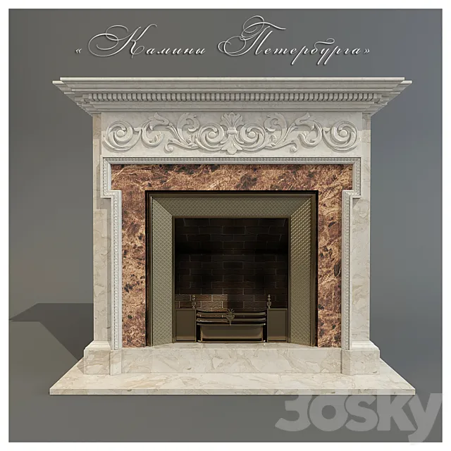 Fireplace workshop “Fireplaces Petersburg” 3D Model
