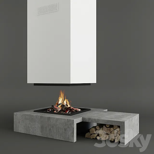Fireplace_12 3D Model