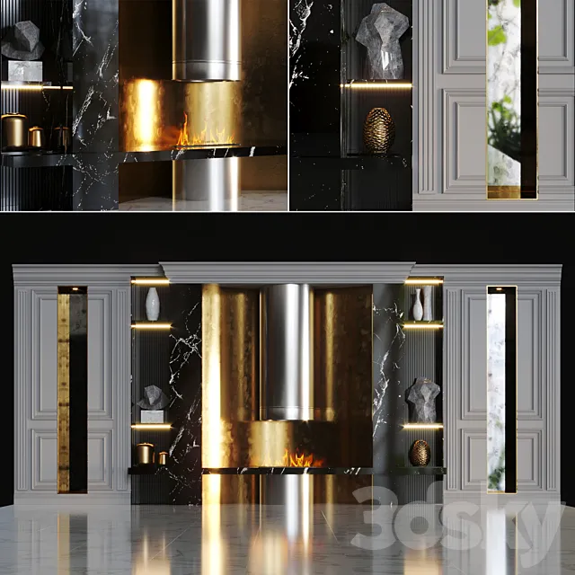 Fireplace_2 3D Model