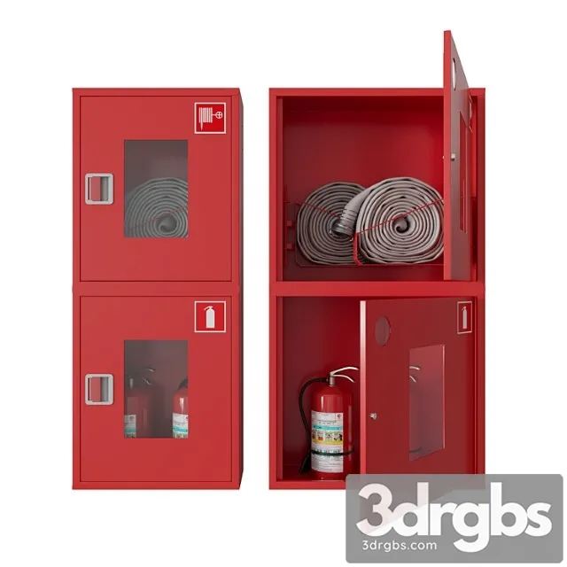 Fireproof cabinets 3D Model Download
