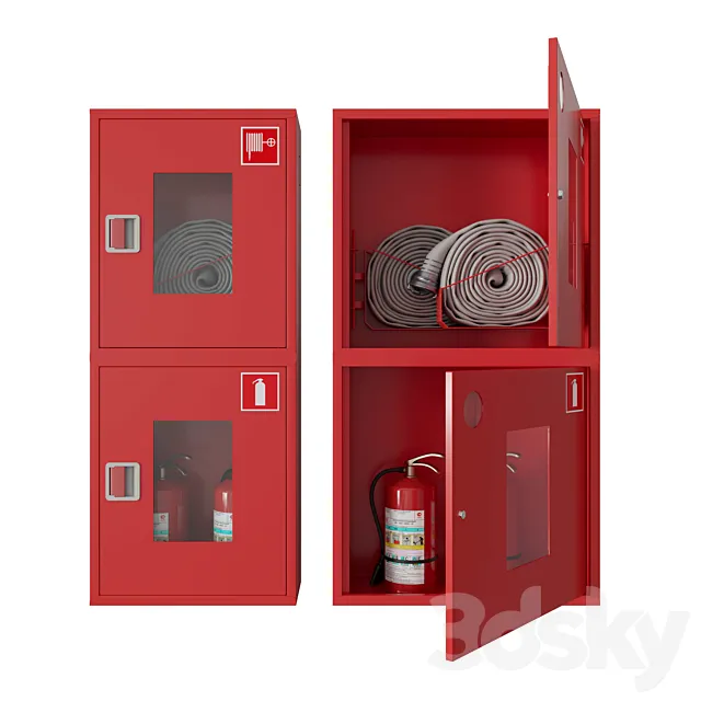 Fireproof Cabinets 3DModel