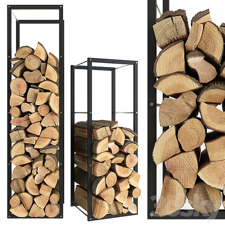 Firewood 3D Model