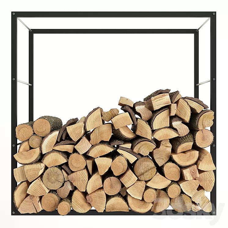 Firewood 3D Model