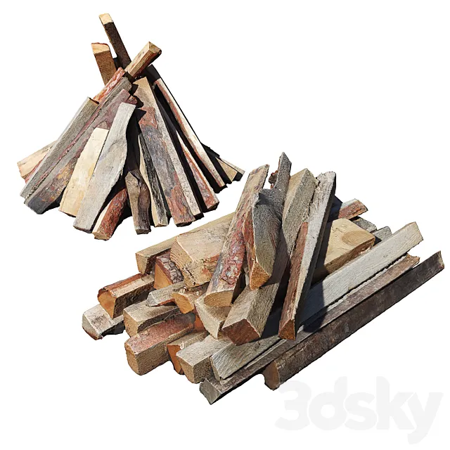 Firewood 3DModel Firewood 3DModel