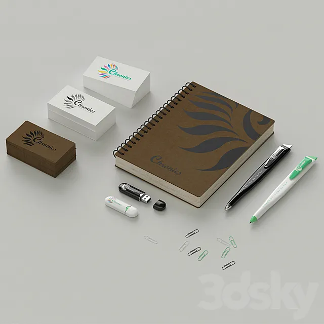 Firm style 3D Model Firm style 3D Model