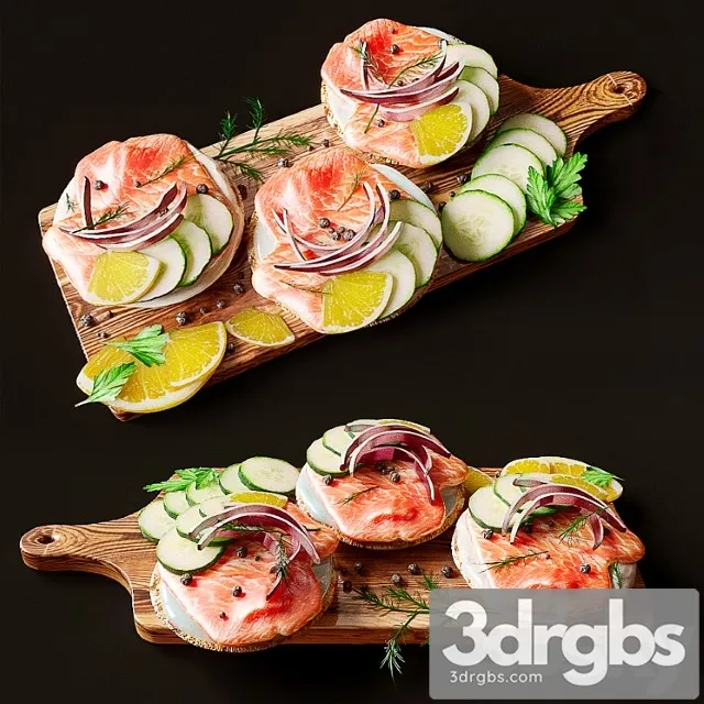 Fish-set 3D Model Download