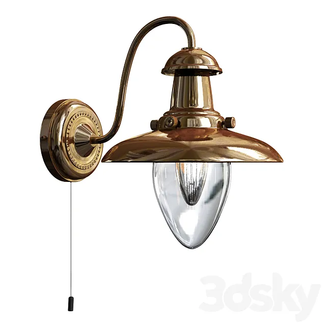 Fisherman arte lamp 3D Model Fisherman arte lamp 3D Model