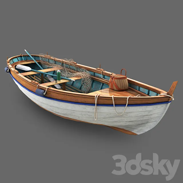 fishing boat 3DModel