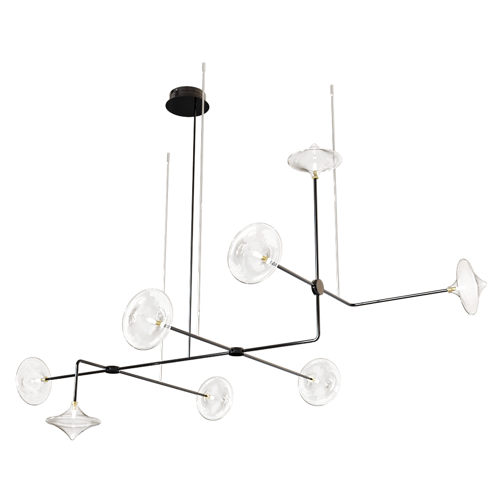 Fisionarte – Chandelier Essenza LM.1009/8 3D Model Fisionarte – Chandelier Essenza LM.1009/8 3D Model