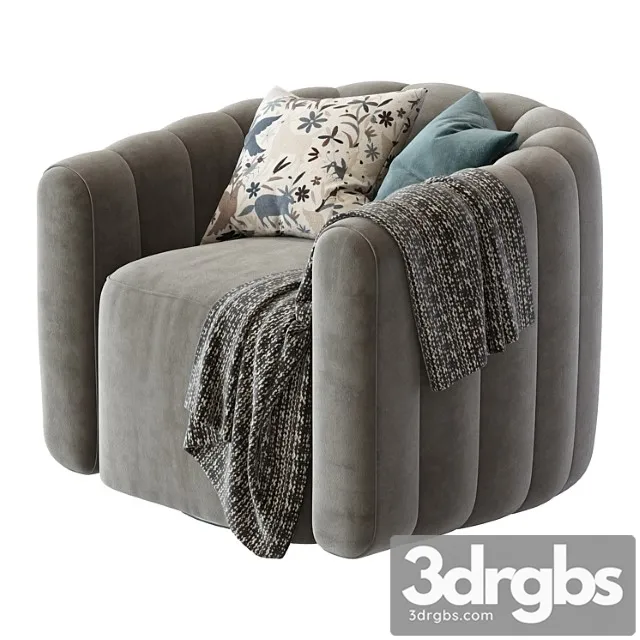Fitz swivel chair 3D Model Download