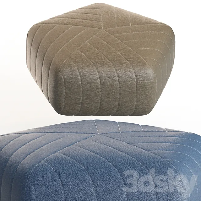 FIVE OTTOMAN 3DModel FIVE OTTOMAN 3DModel