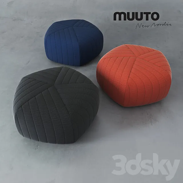 FIVE pOUF 3DModel FIVE pOUF 3DModel