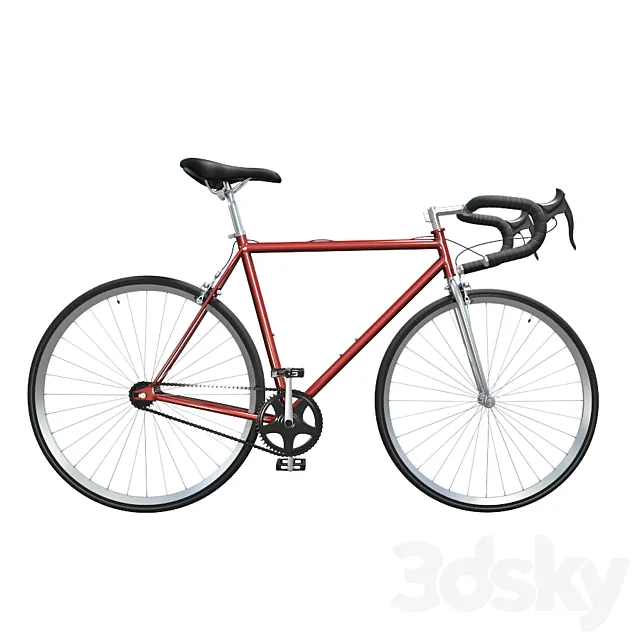 Fixed gear 3D Model