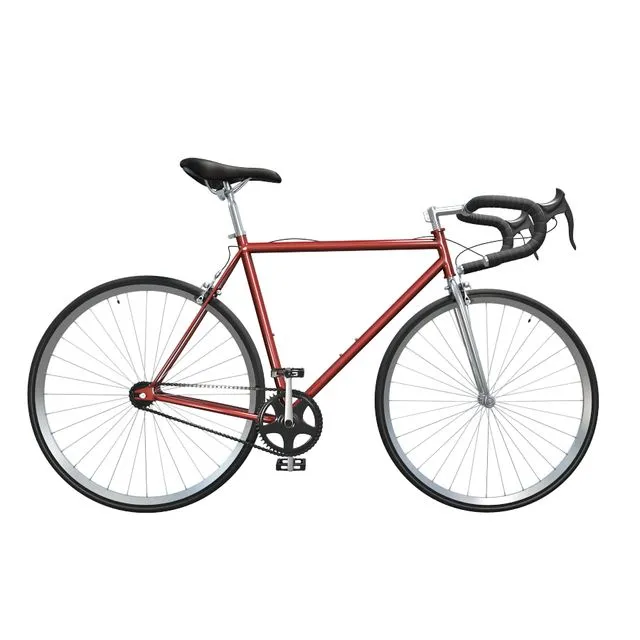 Fixed gear bike 3D Model
