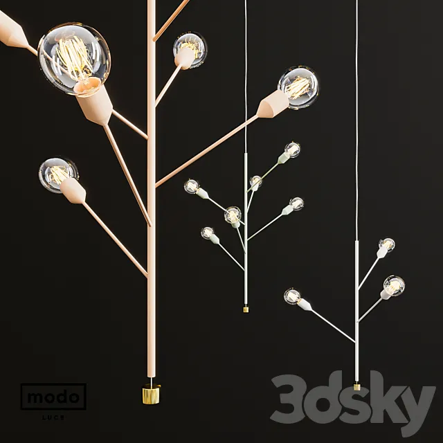 Fixture Baobab by Modo luce 3DModel