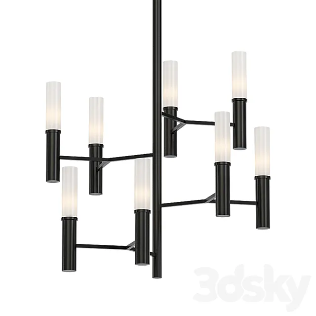 Fixture chandelier 3D Model Fixture chandelier 3D Model