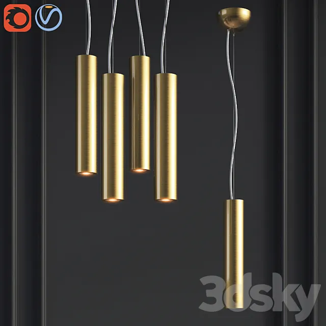 Fixture Favorite 1965-1P Pendenti – Favorite 3DModel