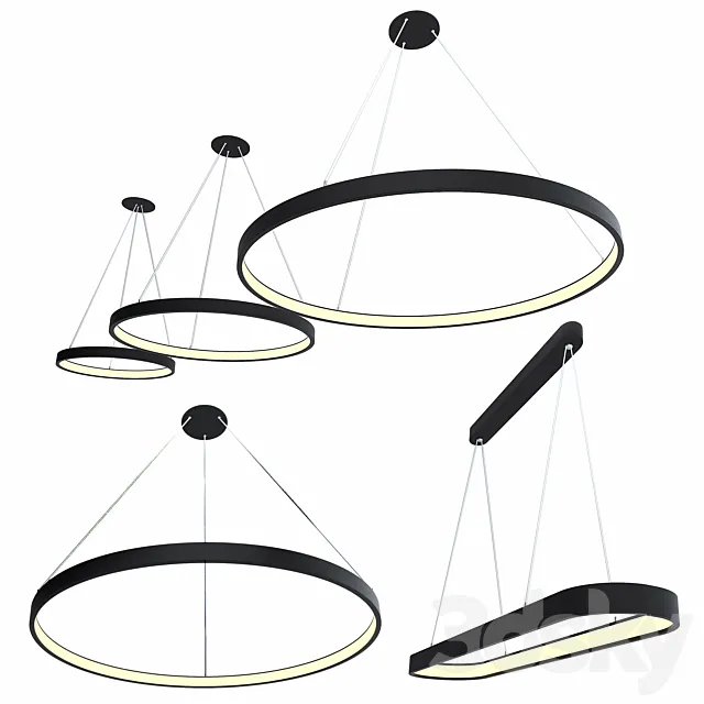 Fixtures. Collection number 16 3D Model