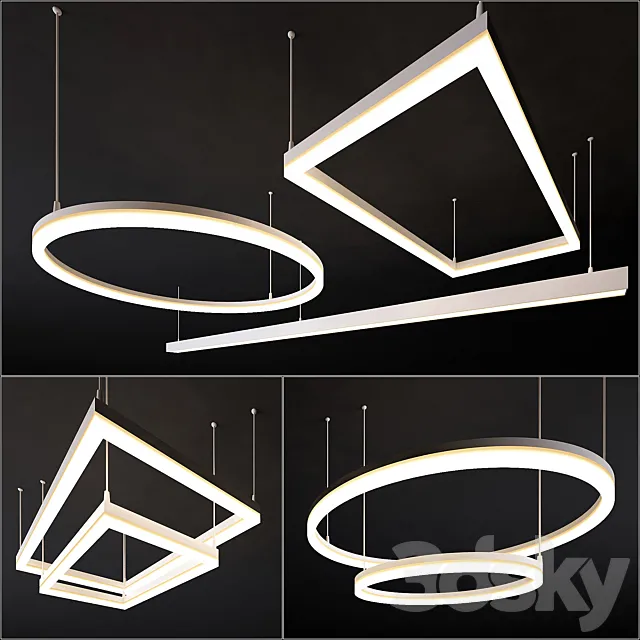 Fixtures. Collection number 6 3D Model Fixtures. Collection number 6 3D Model