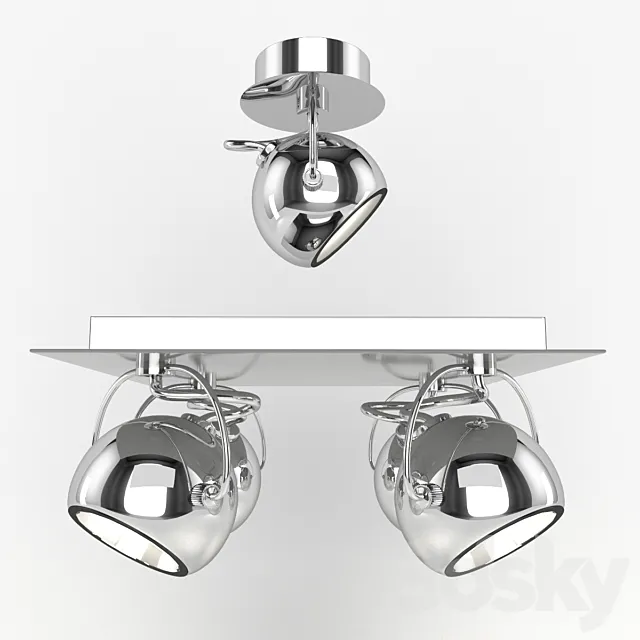 Fixtures IDEAL LUX LUNARE 3DModel