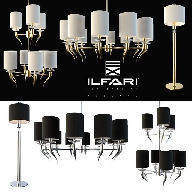 Fixtures Ilfari Loving Arms Sun Rise 3D Model