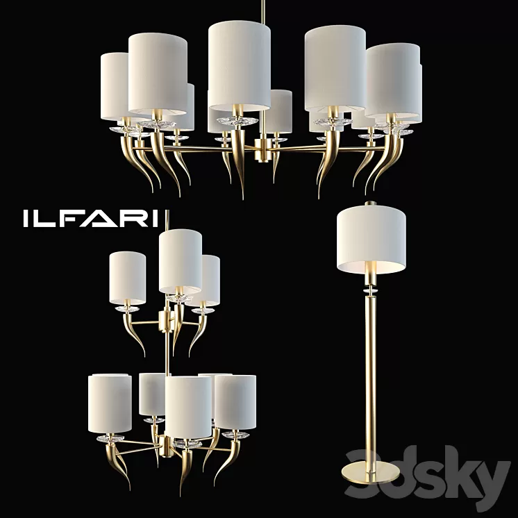 Fixtures Ilfari Loving Arms Sun Rise 3D Model Fixtures Ilfari Loving Arms Sun Rise 3D Model