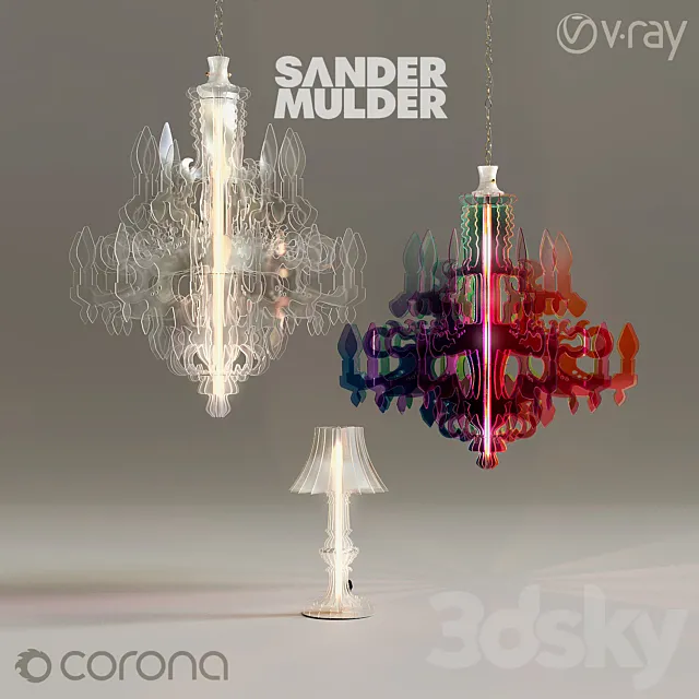 Fixtures of “Sander Mulder” 3D Model