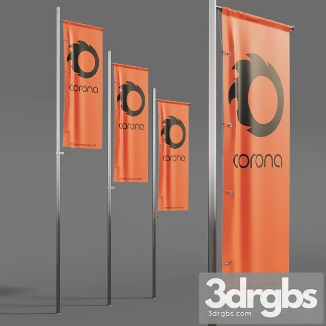 Flag 3D Model Download Flag 3D Model Download