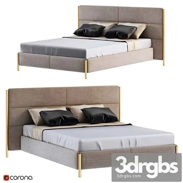 Flag Bed 2 3D Model Download Flag Bed 2 3D Model Download