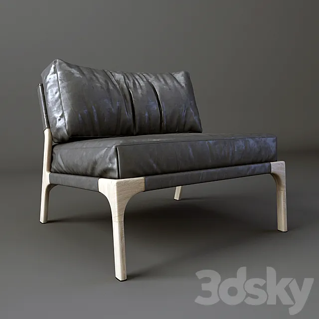 Flai_Appeal armchair_11520 3DModel Flai_Appeal armchair_11520 3DModel
