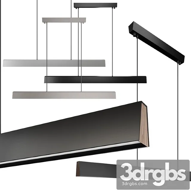 Flair LED Linear Suspension Light by Blackjack 3D Model Download Flair LED Linear Suspension Light by Blackjack 3D Model Download
