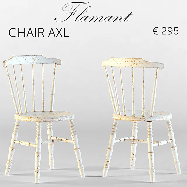 Flamant _ CHAIR AXL 3DModel