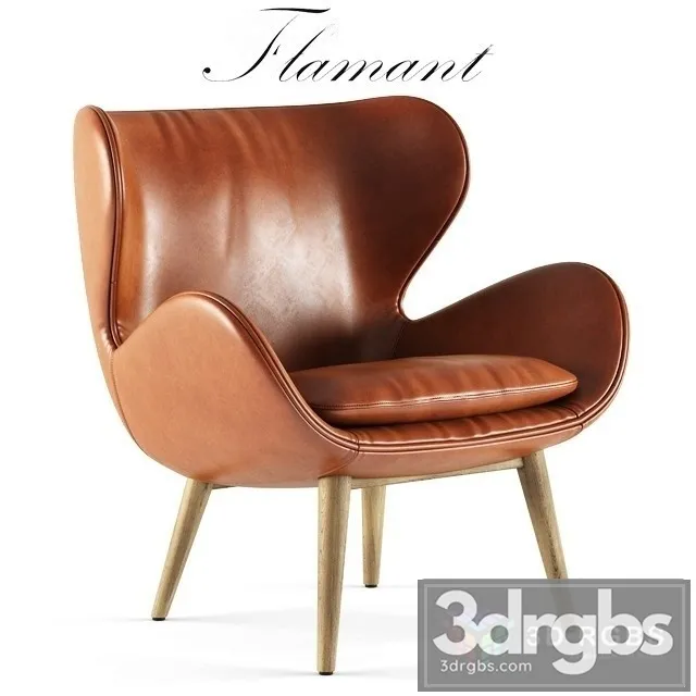Flamant Igo Chair 3D Model Download